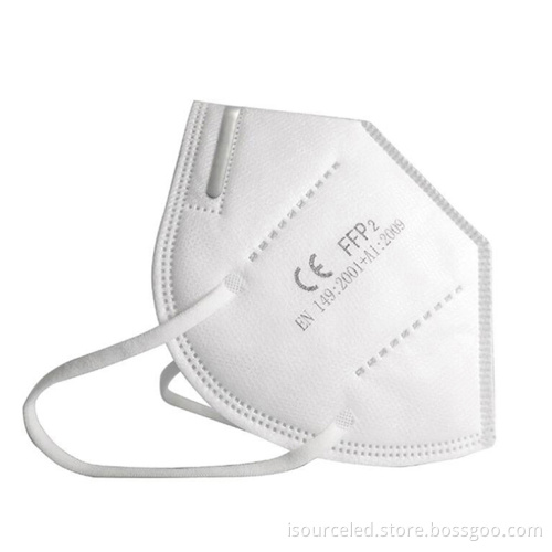 With adjust nose clip and earloop face mask